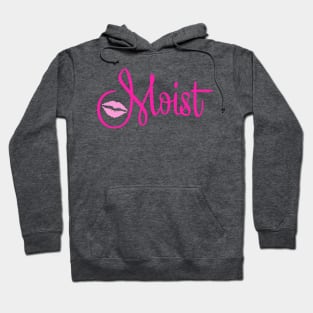 Moist T Pink Logo Hoodie